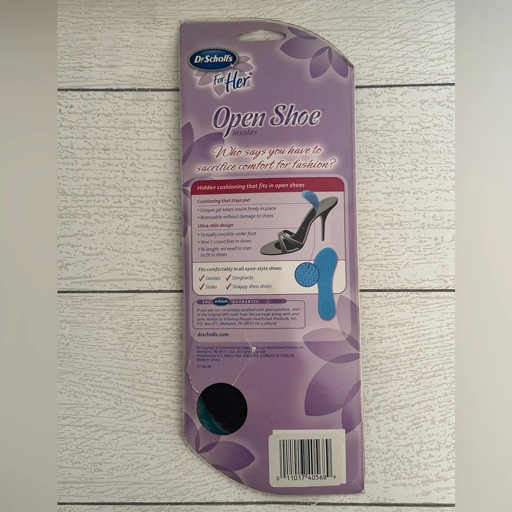Dr Scholls For Her Ooen Shoes Insoles Ultra Thin Hidden Comfort